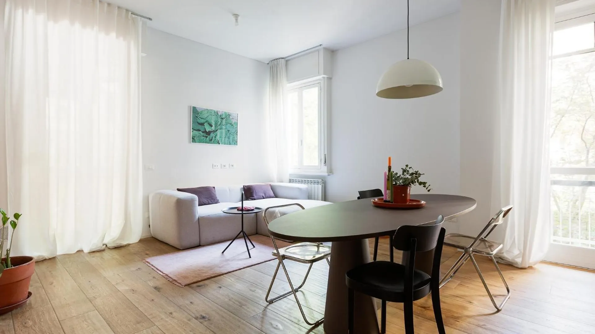 Abbiategrasso M2 Green Apartment With Balconies Milan
